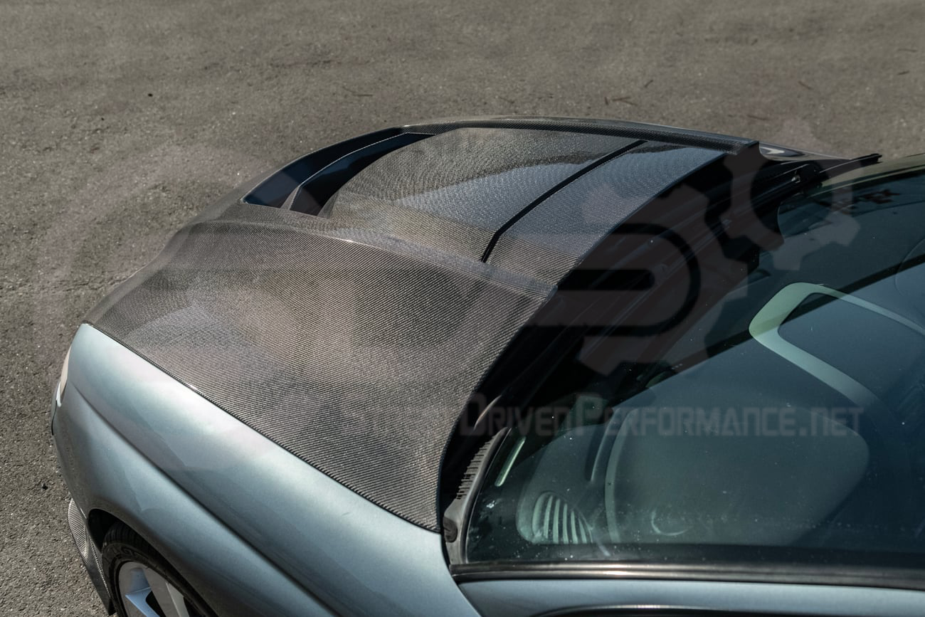 2004-2006 PONTIAC GTO | ZR1 STYLE CARBON FIBER FRONT VENTED COWL HOOD